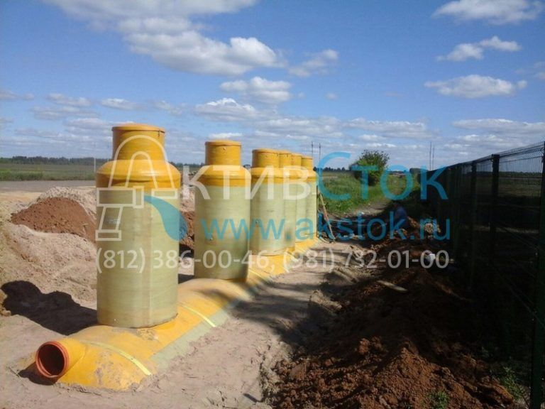 Комплексная система очистки стоков АктивСток 100 л/сек г.Тамбов