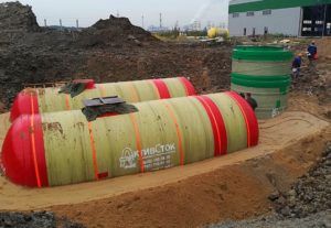 Пожарные резервуары 60м3*2 и ПНС г.Санкт-Петербург