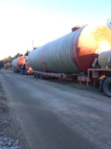 Пожарные резервуары 300м3 в стеклопластиковых корпусах г.Курск