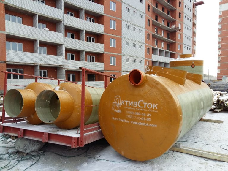 Производство Очистных Ливневых стоков АктивСток для ЖК в г.Волгоград