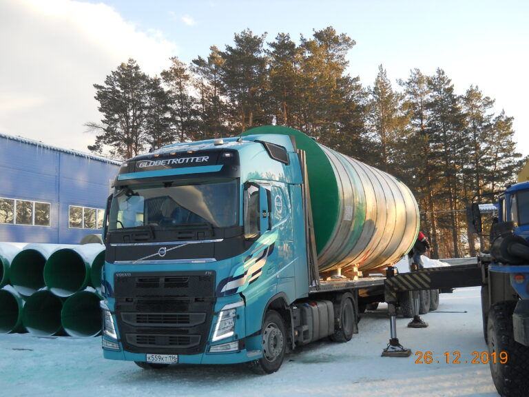 КНС для Водоканала в армированном стеклопластиковом корпусе на насосах Grundfos, г Кемерово