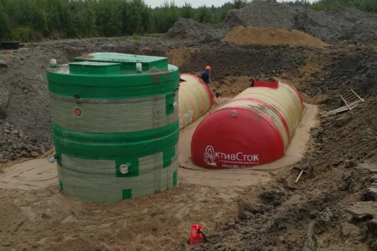 Пожарные резервуары 60 м3 × 2 и ПНС, Санкт-Петербург